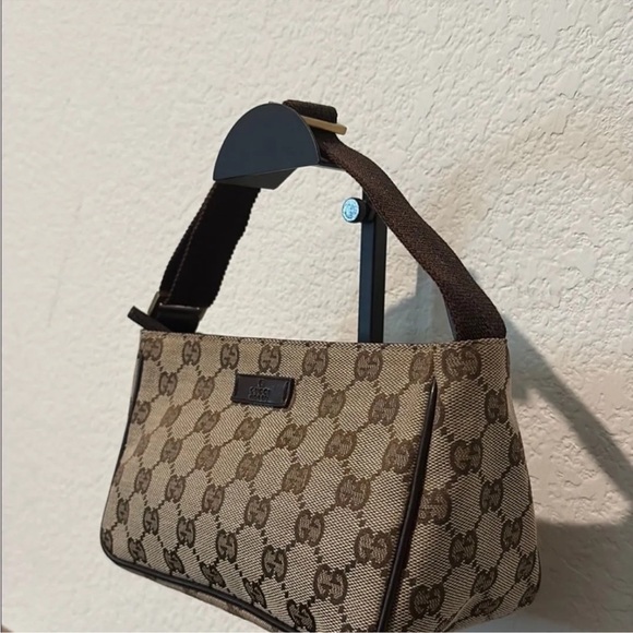Gucci Brown and Tan Shoulder Bag - Picture 5 of 15